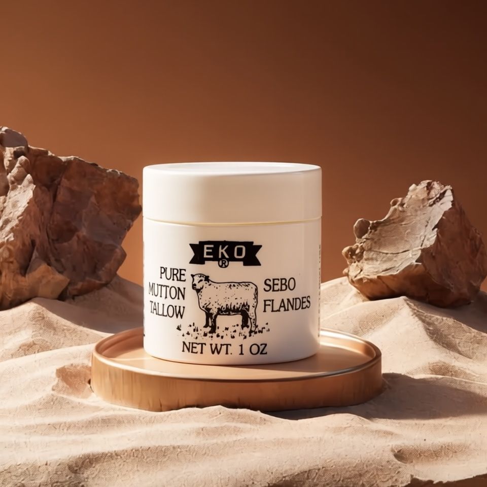 Traditional Mutton Tallow Ointment for Intensive Skin Hydration and Wellness